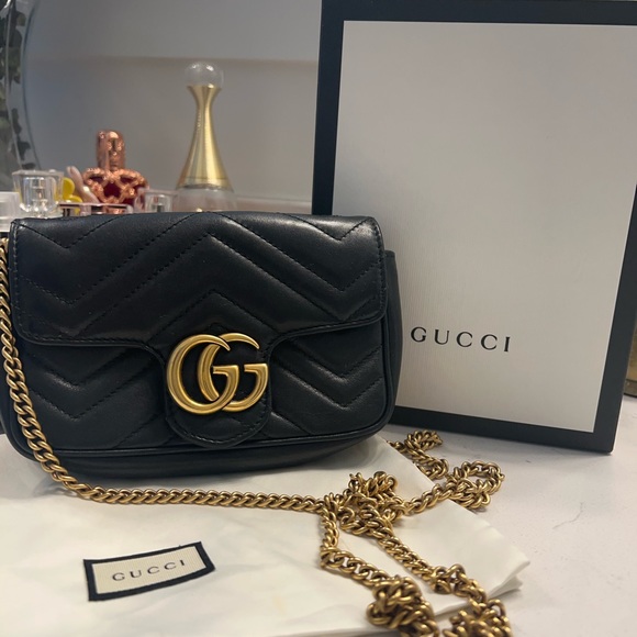 GUCCI SUPER MINI CROSSBODY BAG - Picture 4 of 9
